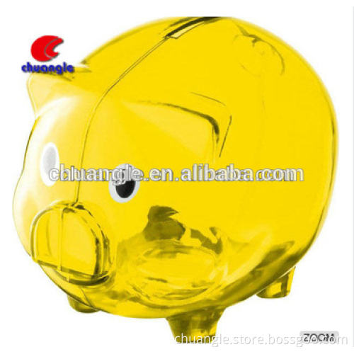 Wholesale factory costom Golden Piggy Money Boxes large Animal shaped coin Bank